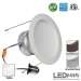 6-Inch LED Downlight with White Trim