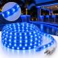 120VAC Plug-in IP65 Waterproof Color LED Rope Light — Max 150FT