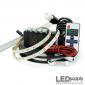 IP65 LED Strip Lighting Kit: 16ft (5M) White LEDs (80+CRI): Inc. Controller + Remote