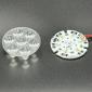 Optic: 40mm 7-Up TIR Lens Array - Narrow Spot LED Optic - Khatod PL121106
