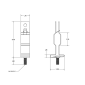 T-Bar Clip (2 Piece) - Standard 15/16