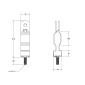 T-Bar Clip (2 Piece) - Standard 15/16