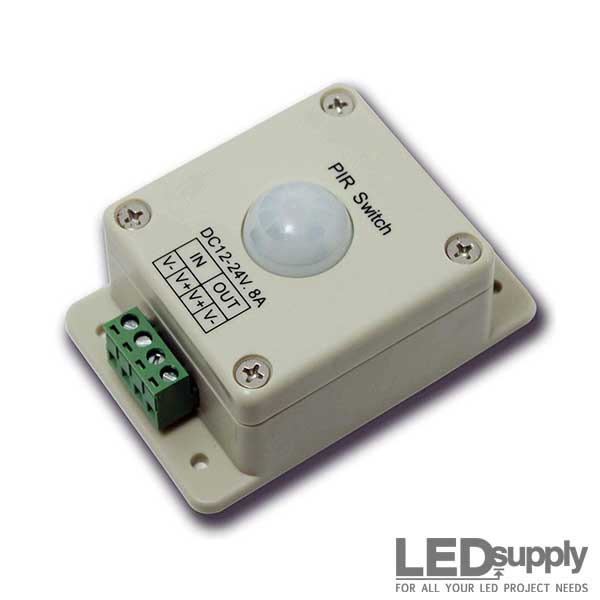 12V-24V 8A Automatic Infrared PIR Motion Sensor Switch for LED Strips Light  ASS