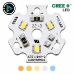 3-Up Cree XE-G White 20mm LED Star - Optics Ready™