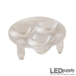 10508 Carclo Lens - 3-Up Frosted Medium Spot LED Optic
