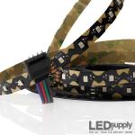 90° Bendable RGB Indoor LED Strip Light — 24V, IP20