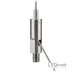 Cable Gripper: Self-Locking, 1/4-20 Male Thread, Side-Exit for 1/16" Aircraft Cable