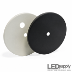 Canopy - 5" Round Low Profile for Aircraft Cable Suspension