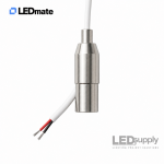 Cord Gripper: Self-Locking, Side-Exit for 6AWG Power Cord, 1/4-20 Female Thread