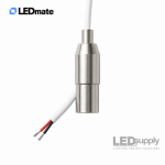 Cord Gripper: Self-Locking, Side-Exit for 6AWG Power Cord, 1/4-20 Female Thread