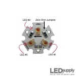 Custom 3-Up Luxeon High Power LED