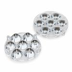 35mm 7-Up TIR Narrow Spot (15°) Lens Array Optic - Fusion Optix 35XPA7 Series