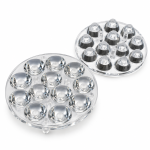 45mm 12-Up TIR Narrow Spot (15°) Lens Array Optic - Fusion Optix 45XPA9 Series-2874