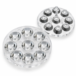 45mm 9-Up TIR Narrow Spot (15°) Lens Array Optic - Fusion Optix 45XPA9 Series