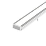 Slim 24mm Optics Ready™ Surface Mount LED Channel - inc. Optical Lens & End Caps