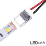 Beetle™ 2-Pin Connector for 10mm IP20 Low-Profile for White - Strip-to-Wire