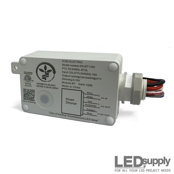 LED Inline Dimmer with Rotary Knob Switch 12 or 24V